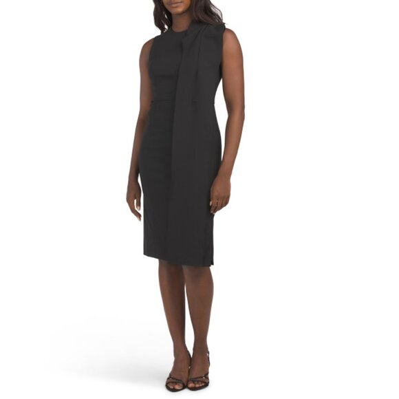 KAY UNGER Flint Naomi Sleeveless Cocktail Midi Dress - Picture 1 of 2